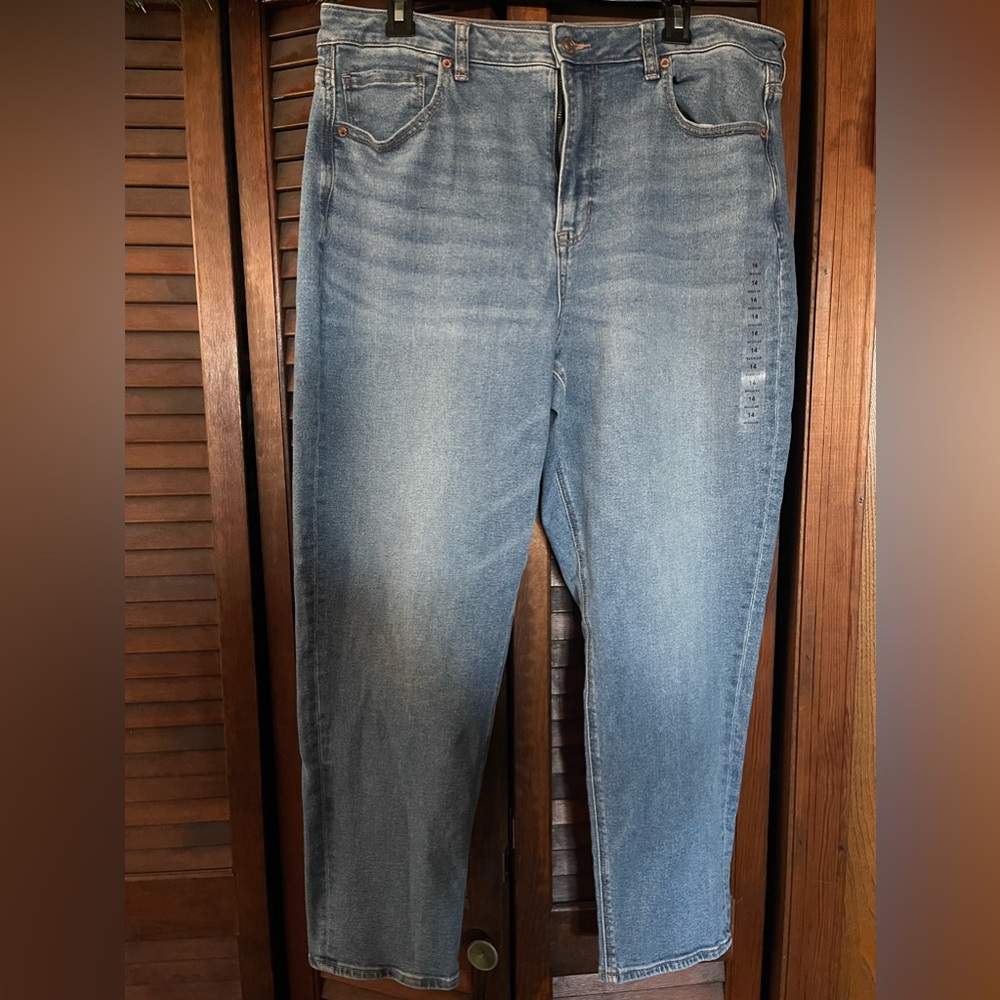 American Eagle High Rise Mom Jeans